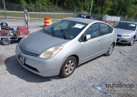 2004 Toyota Prius from USA, damaged, VIN JTDKB22U240051696